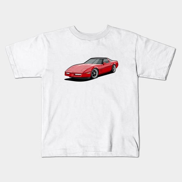 vette Kids T-Shirt by icemanmsc